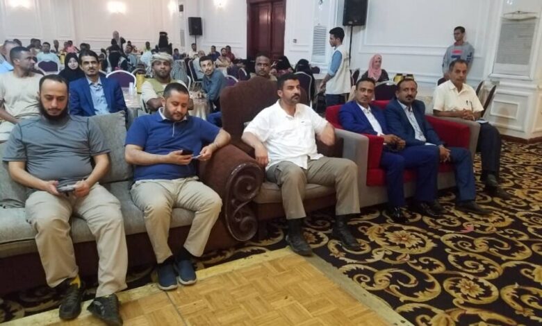 محافظ عدن ووزير الشؤون الاجتماعية يفتتحان ملتقى آفاق الرمضاني الرابع