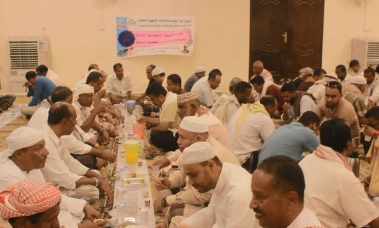 مكتب الشباب والرياضة بوادي حضرموت يقيم امسية رمضانية للقيادات والكوادر الرياضية