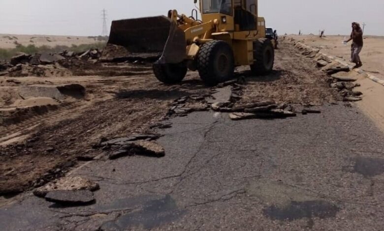 صندوق صيانة الطرق يستأنف أعمال الصيانة الطارئة للطرق في عدد من المحافظات
