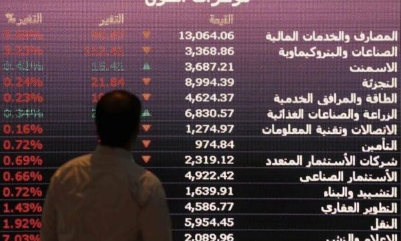 المخاوف الجيوسياسية تواصل ضغطها على السوق السعودية، واستمرار خسائر مصر