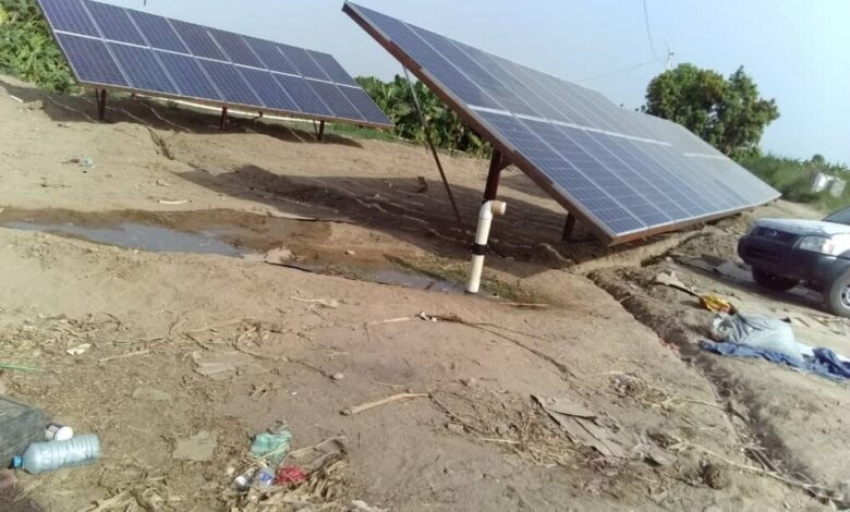 برنامج التدخل الطارئ ( منظمة عناية ) يستهدف إقامة 300 منظومة طاقة شمسية في دلتا أبين