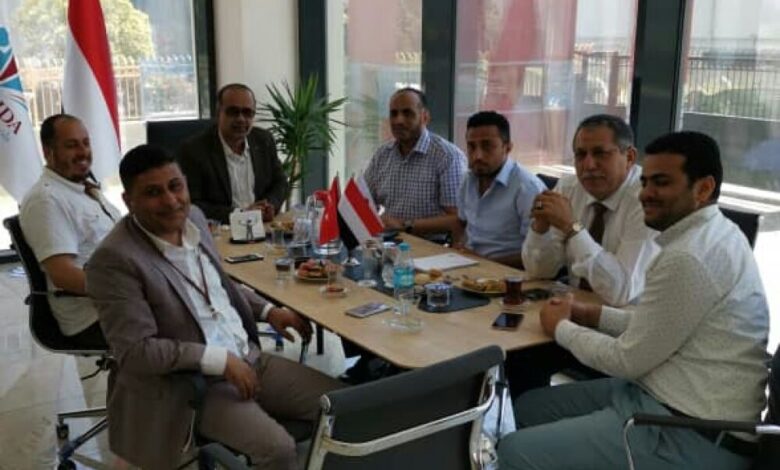 إجتماع تقييمي لسير امتحانات الثانوية العامة لمدارس الجالية اليمنية في تركيا .