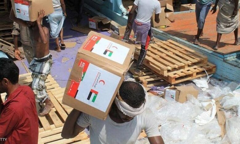 الإمارات.. أكبر دولة مانحة للمساعدات في اليمن