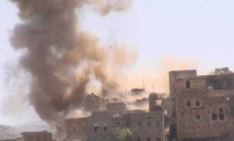 إصابة طفلين بمقذوف أطلقته ميليشيا الحوثي على قرية الغيل بالجوف