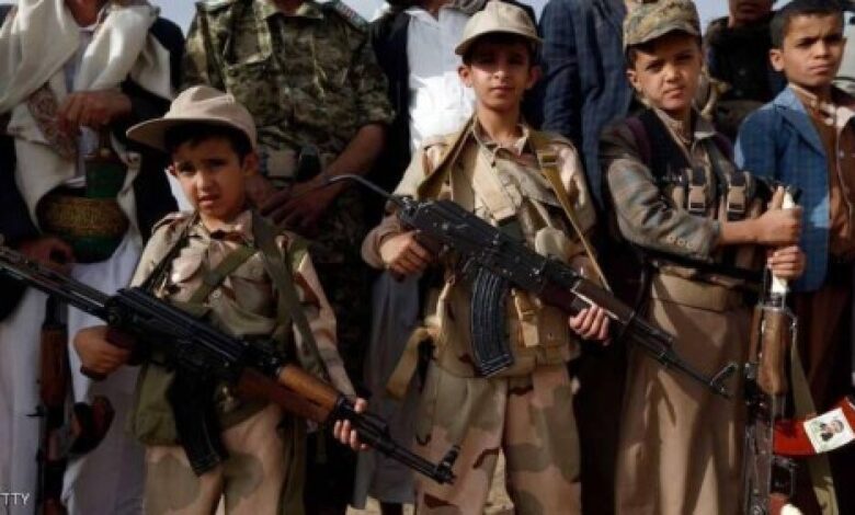 كتيبة من الأطفال لحماية مدير أمن المليشيات الجديد في إب