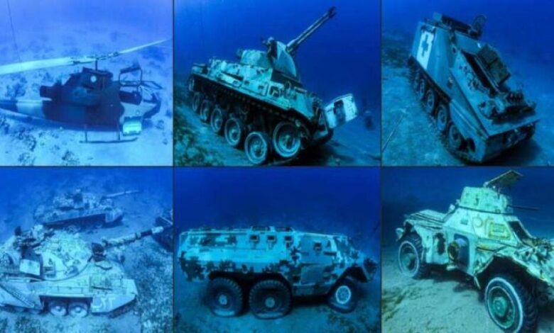 أفتتاح أول متحف عسكري تحت الماء في الأردن