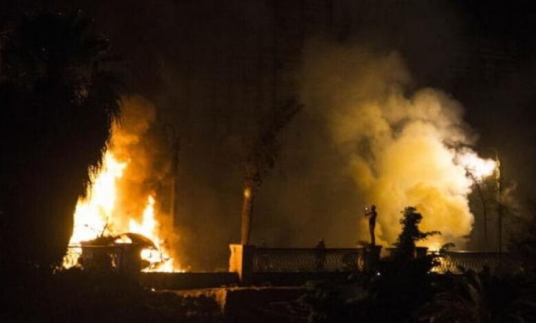 مصرع 19 شخصاً بحادث تصادم نتج عنه انفجار في القاهرة