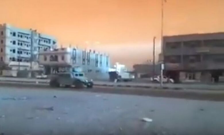 تسجيل مرئي يظهر انتشار ضخم لقوات الجيش في عتق (فيديو)