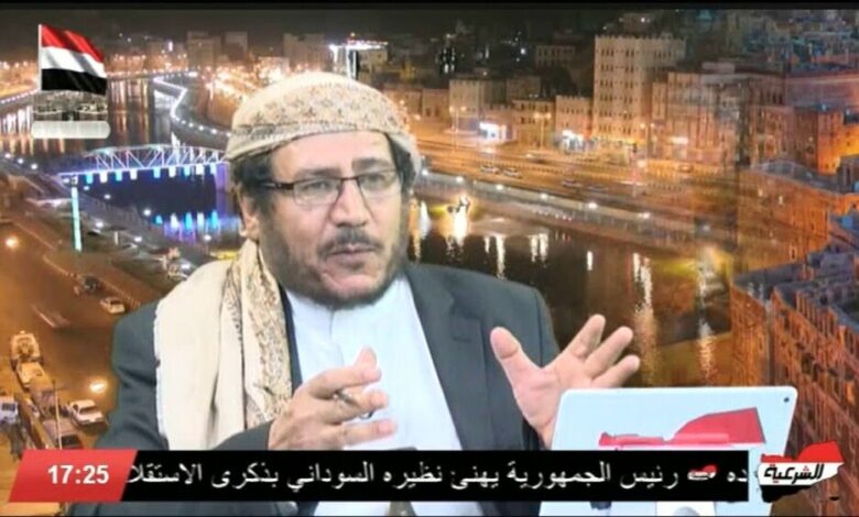 مذيع في قناة الشرعية يقول ان الاخوان هددوه بالموت وان حياته ستنتهي بمارب