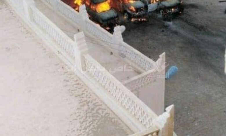 عاجل:  استهداف القوة المرابطة في مديرية شبام بتفجير دراجة نارية مفخخة .