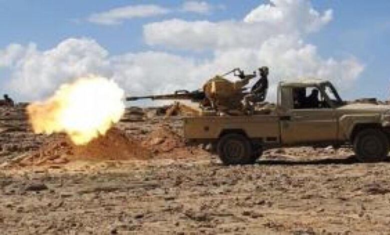قوات الجيش تصد هجوماً فاشلاً للمليشيات في جبهة ثرة بأبين