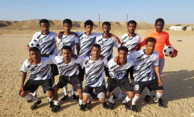 انطلاق الدوري التنشيطي الرياضي لكرة القدم بمعسكر الشرطة العسكرية بالمهرة