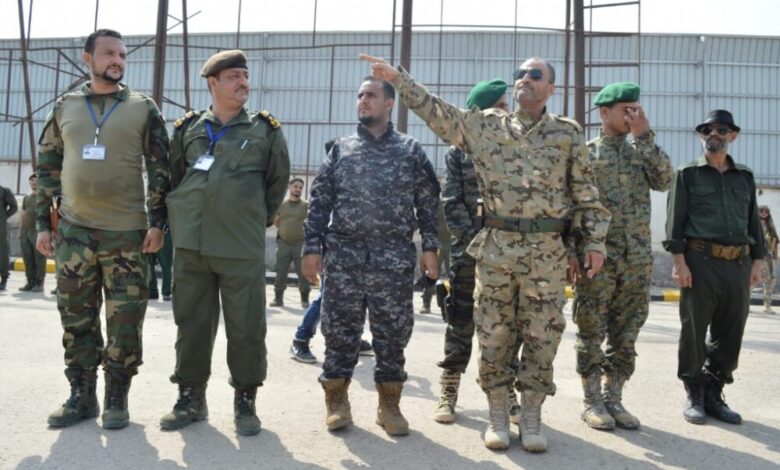 اللواء شلال شايع  يتفقد مطار عدن ويشيد بجهود كتيبة الحماية الخاصة