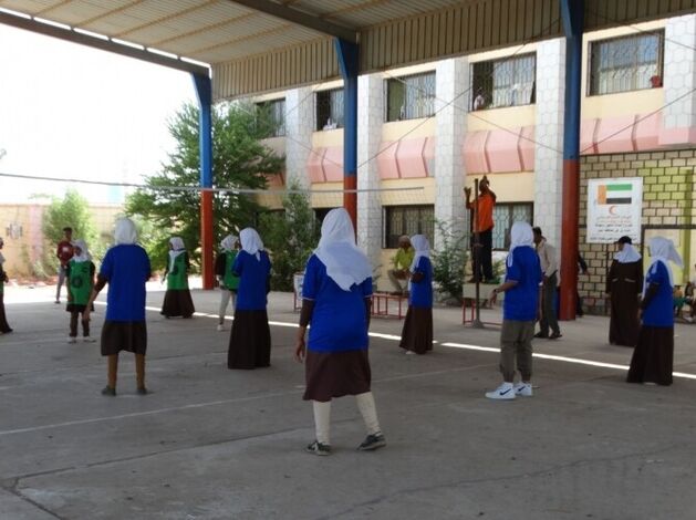 مدرسة الممدارة بنات بطلا" لدوري كرة الطائرة والشطرنج  لمدارس الشيخ عثمان