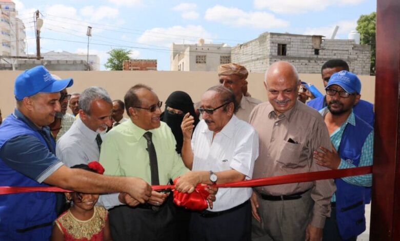 افتتاح المركز الصحي في حي عبدالقوي بالشيخ عثمان