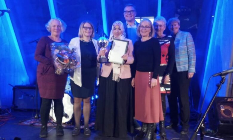 الدكتورة إقبال دعقان  تحصد جائزة باني الثقافة للعام 2019 بالنرويج