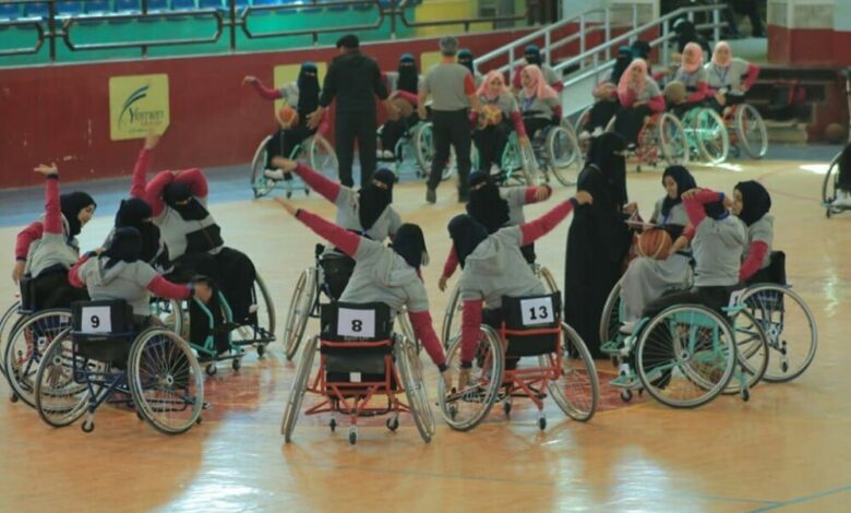 تدشين البطولة الـ2 لكرة السلة كراسي متحركات للسيدات ذوات الإعاقة الحركية