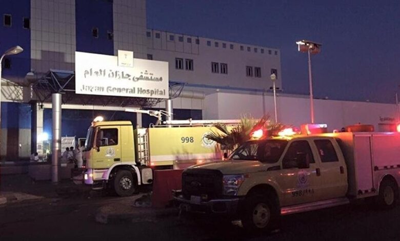 الدفاع السعودية تعلن سقوط مقذوفات من اليمن على أحد مستشفيات المملكة
