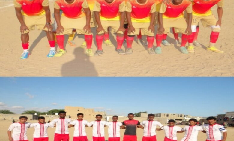 التعادل الايجابي يحسم موقعه في مباراة الشبيبة والربان ضمن منافسات بطولة دوري الفقيد"الكويتي" في أحور
