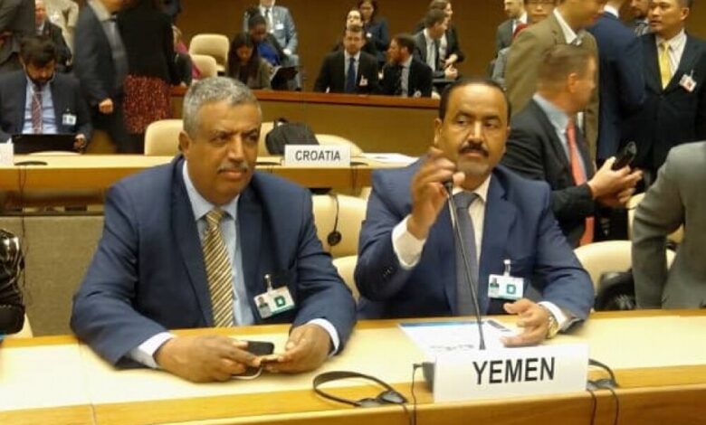 اليمن تطالب الأشقاء والأصدقاء بالضغط على المليشيا الحوثية لوقف زراعة الألغام