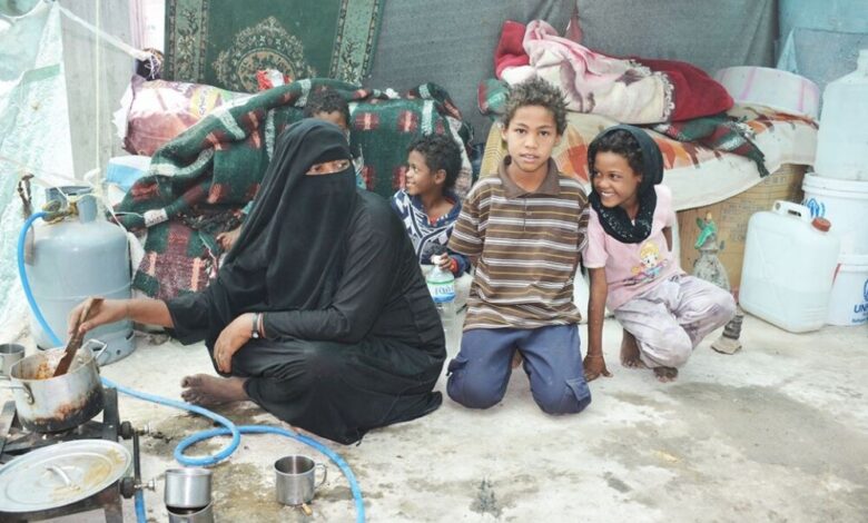الأمم المتحدة: نزوح نحو 4 مليون يمني منذ بدء الحرب
