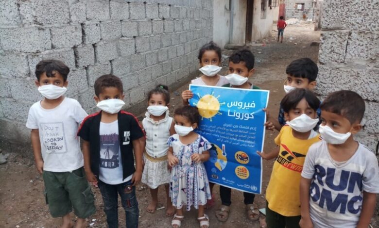 لحج : جمعية الوفاق التنموية تدشن حملتها التوعوية ضد وباء كورونا في الحوطة وتبن