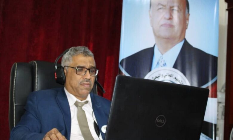 الوكيل باسليم يمثل اليمن في الإجتماع الافتراضي حول فيروس كورونا والعلوم المفتوحة