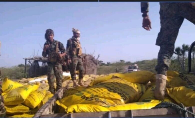 الشرطة العسكرية بالساحل الغربي تضبط أسمدة مهربة كانت في طريقها إلى الحوثيين