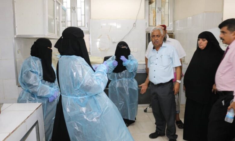 محلي الشيخ عثمان يتفقد المجمع الصحي للاطلاع على مستوى الخدمات الصحية