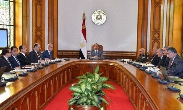 مجلس الأمن القومي المصري برئاسة السيسي: دعوة أثيوبيا للتفاوض حول سد النهضة جاءت متأخرة