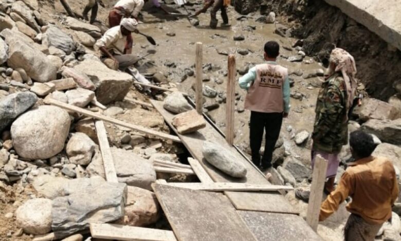 صندوق الطرق يدشن أعمال الصيانة الطارئة للجسور الرئيسية في محافظة لحج