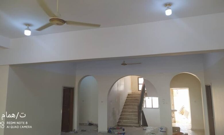 ترميم مبنى إدارة البحث الجنائي في محافظة شبوة