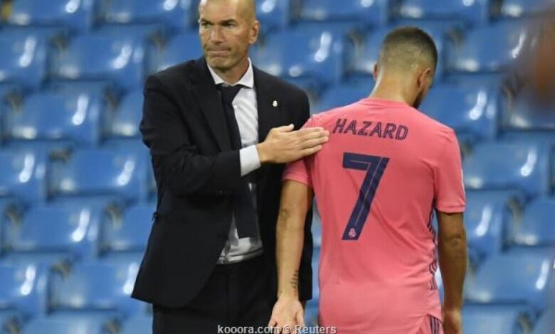 لاعبو ريال مدريد يدعمون زيدان وينتقدون هازارد