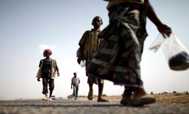 رايتس ووتش: الحوثيون ارتكبوا جرائم قتل بحق مهاجرين من اثيوبيا