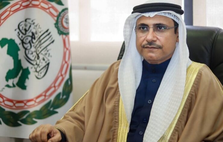 رئيس البرلمان العربي يدعو إلى موقف دولي حازم لإنهاء الأزمة اليمنية