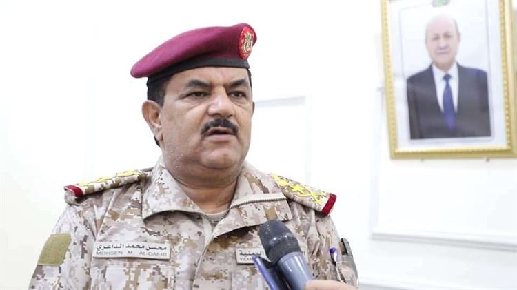 وزير الدفاع: خطر الحوثي لا يقتصر على اليمن فحسب بل يمتد إلى الإقليم والعالم