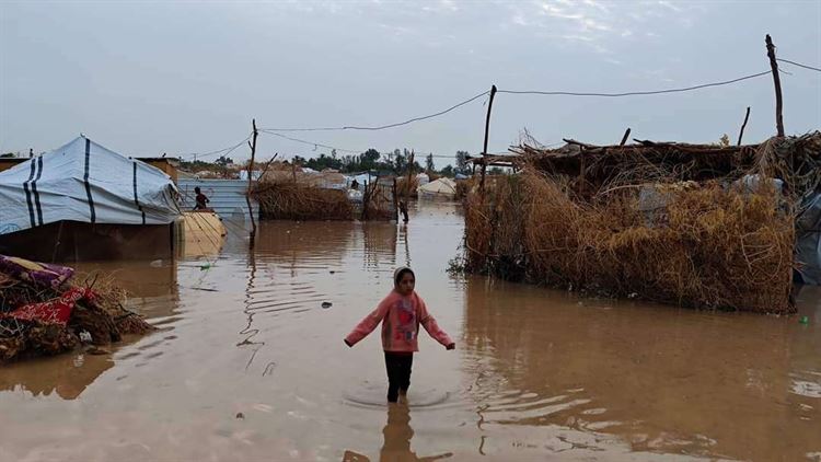 جراء الأمطار الغزيرة.. وفاة امرأة وتضرر عشرات المنازل بالحديدة