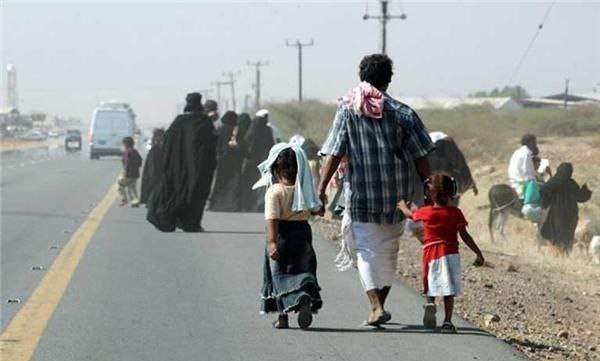 منظمة الهجرة تعلن عن نزوح 35 أسرة يمنية خلال الأسبوع الفائت