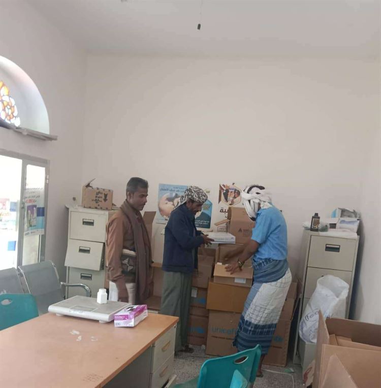 رئيس انتقالي جيشان يتفقد المركز الصحي في مركز مصيعم بالمديرية