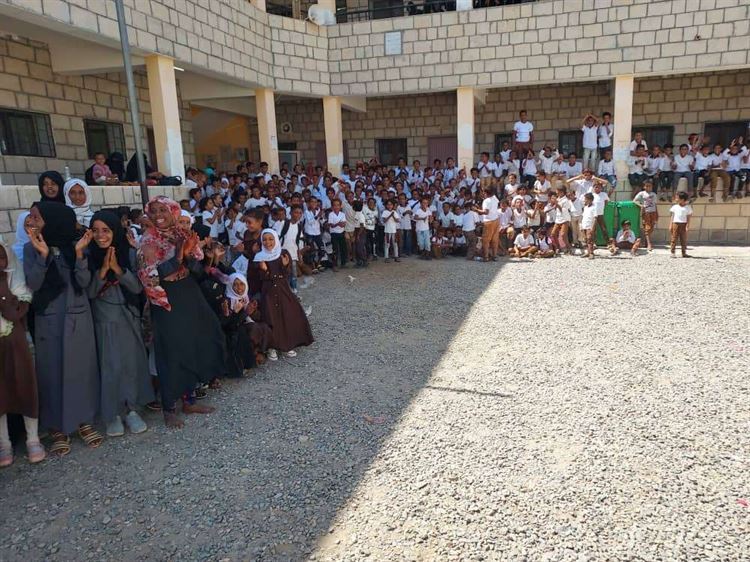 مدرسة الإمام الأوزاعي بالمضاربة تنظم برنامجا ترفيهيا لطلاب الصف الاول ابتدائي