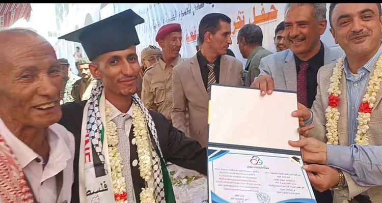 ألف مبروك لمدين الغزالي التخرج بامتياز
