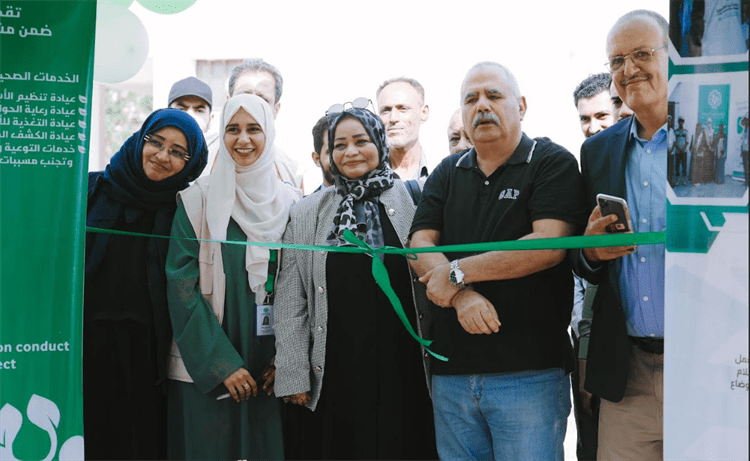 منظمة نوره التنموية تدشن مشروع العربة الصحية الميدانية في عدن