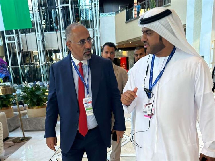 موقع المجلس الانتقالي : الزبيدي يصل دبي للمشاركة في قمة المناخ