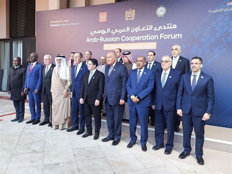 وزير الخارجية يشارك في اجتماعات منتدي التعاون العربي الروسي