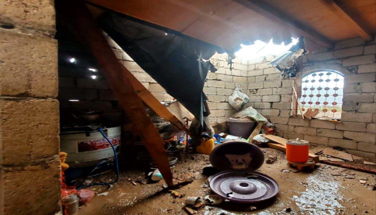 جماعة الحوثي تستهدف منزل مواطن بثلاث قذائف هاون في الضالع