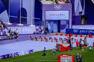 العداء "سمير اليفاعي" ينهي سباق السرعة 100 متر في أولمبياد باريس بتسجيل رقماً جديداً
