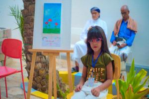 مركز سيئون الإبداعي ينظم معرض ملتقى الأحلام للرسامين الصغار