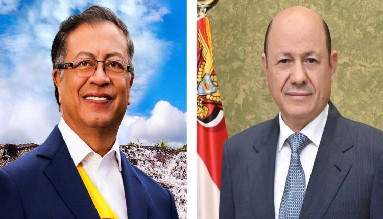 رئيس مجلس القيادة يهنئ بذكرى استقلال كولومبيا