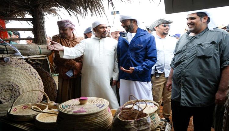 تدشين مهرجان الأمير الثقافي التراثي في منطقة دكسم بسقطرى
