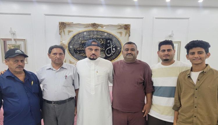 جمعية حالمين في عدن تنظم زيارة للأخ عبدالرقيب العيسائي بمقر إقامته في القاهرة